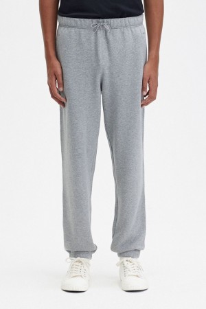 Fred Perry Loopback Sweat Men's Pants Grey | WVOSJ3014