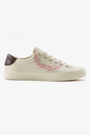 Fred Perry Lottie Women's Tennis Shoes Beige | AKSQO4029