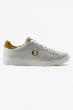 Fred Perry Spencer Men's Tennis Shoes White | YSTKB8129