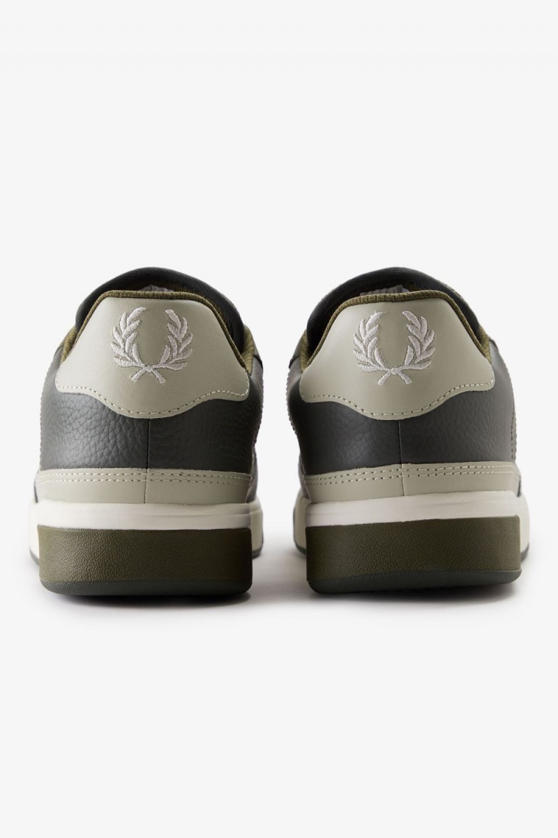 Fred Perry B300 Men's Trainers Light Mint Light Beige | CPZSF4265