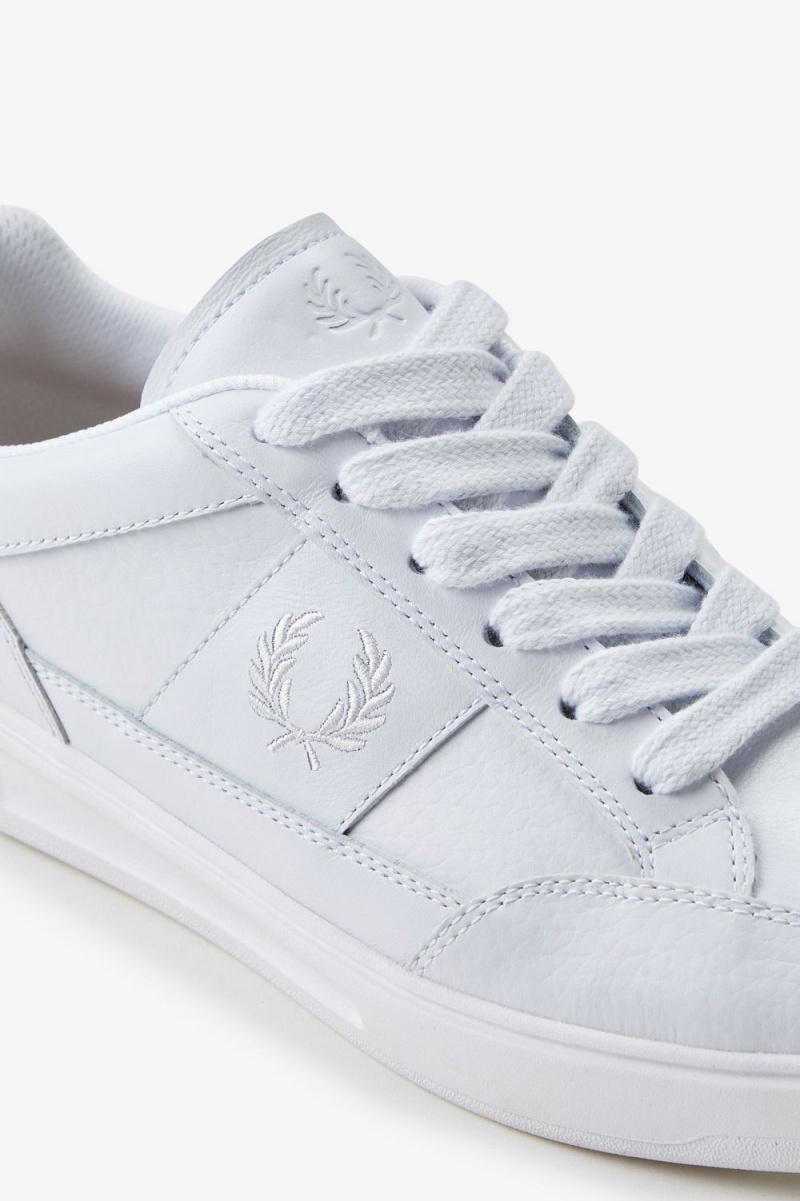 Fred Perry B440 Men's Tennis Shoes White Ivory | JBXVS4986