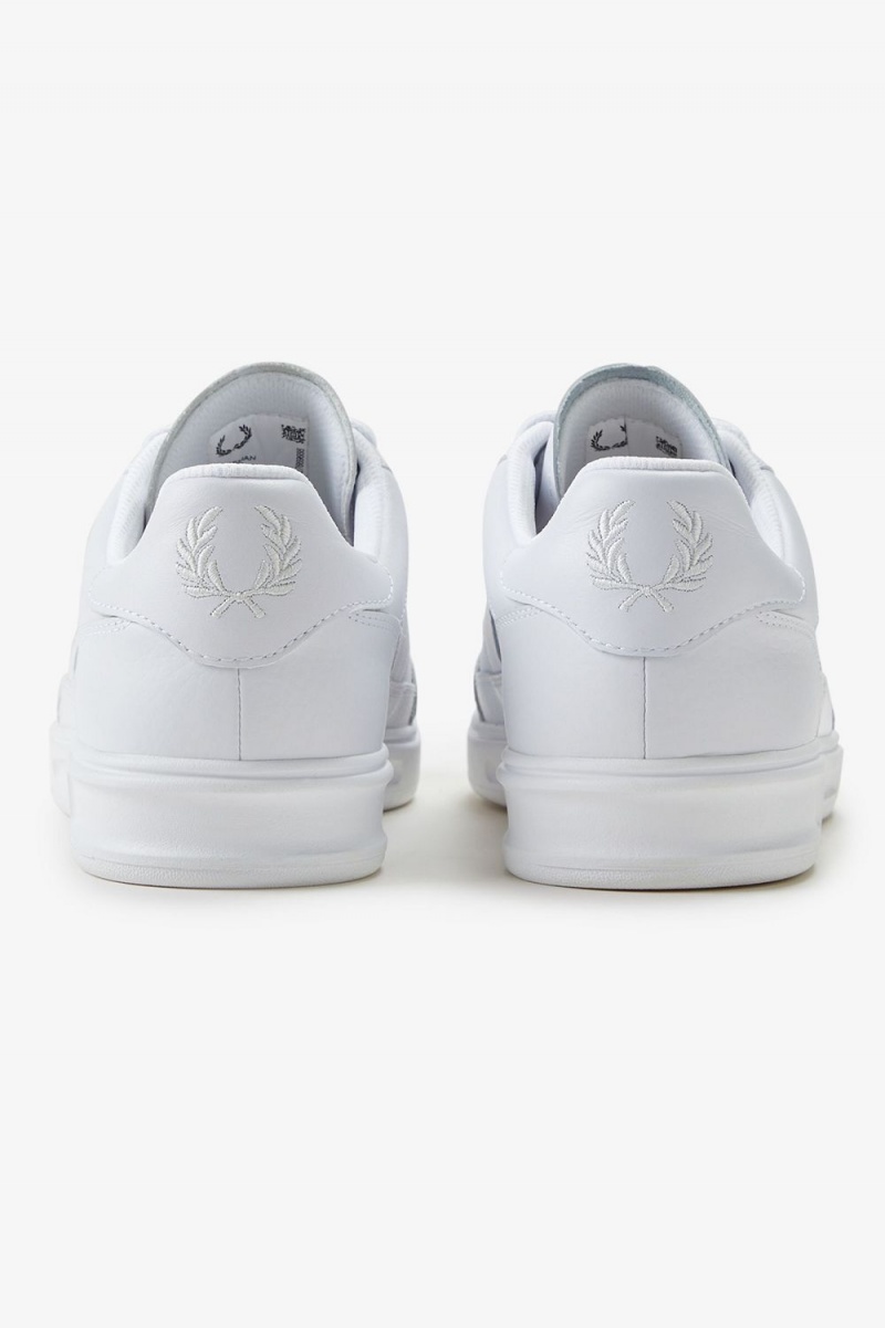 Fred Perry B440 Men's Tennis Shoes White Ivory | JBXVS4986