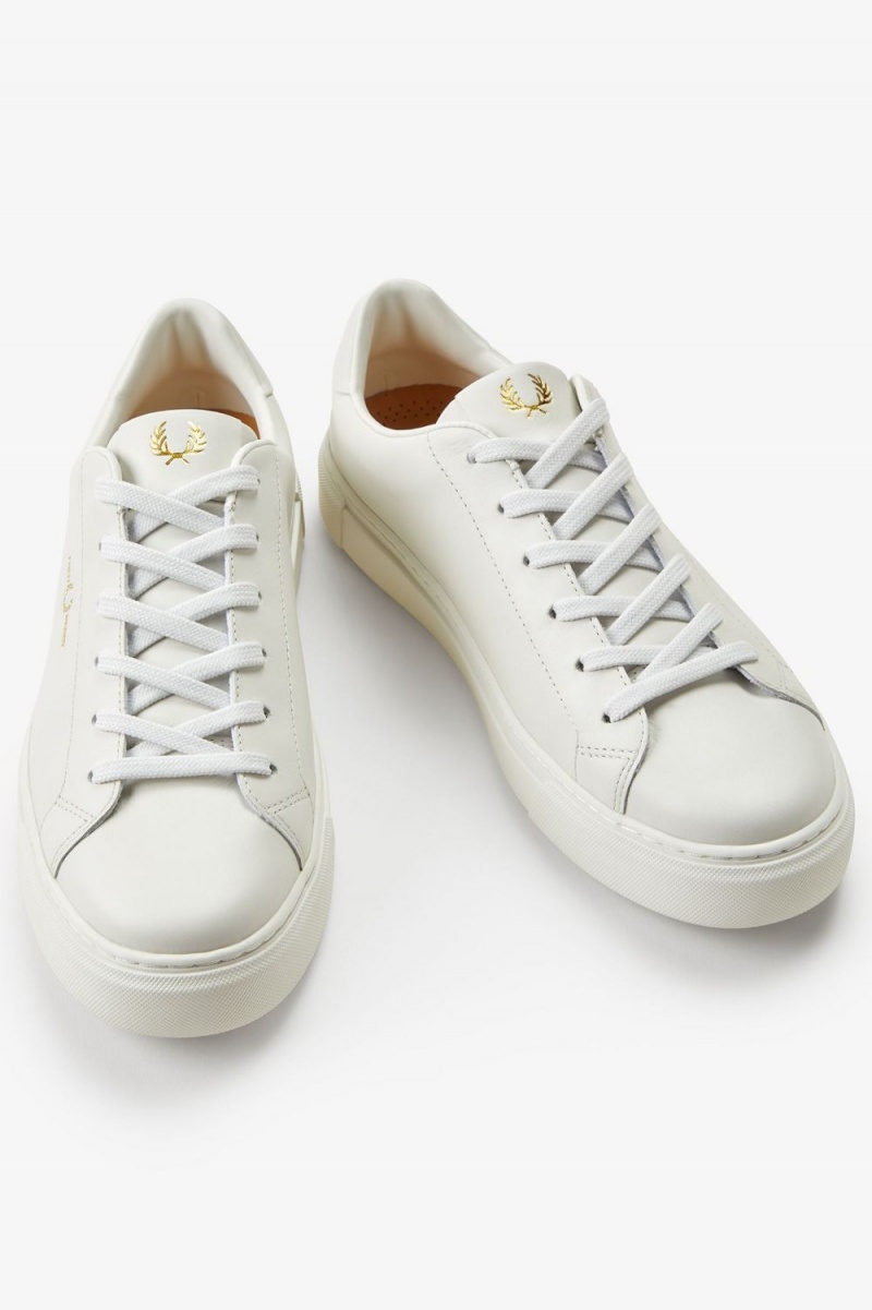 Fred Perry B71 Men's Tennis Shoes Ivory | WNBIZ6713