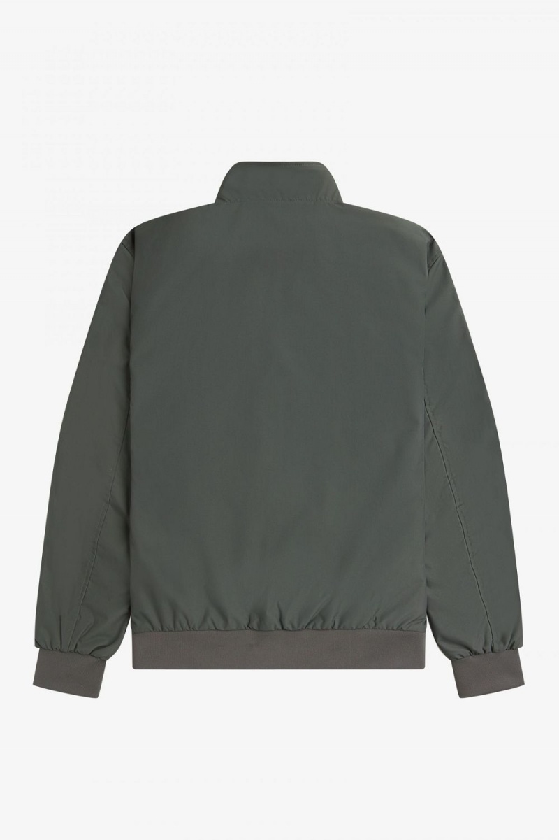 Fred Perry Brentham Men's Jackets Field Green | SBUDO1079