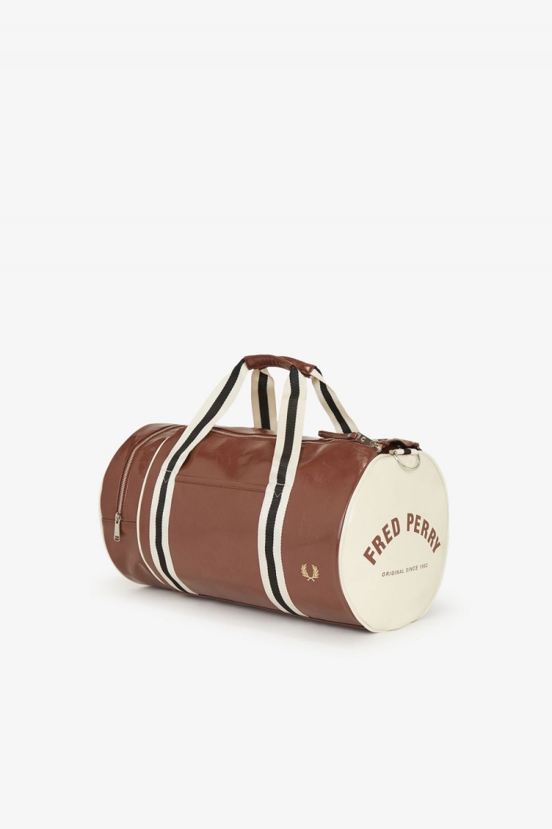 Fred Perry Classic Barrel Men's Bags Whisky Brown | CQXNY8516