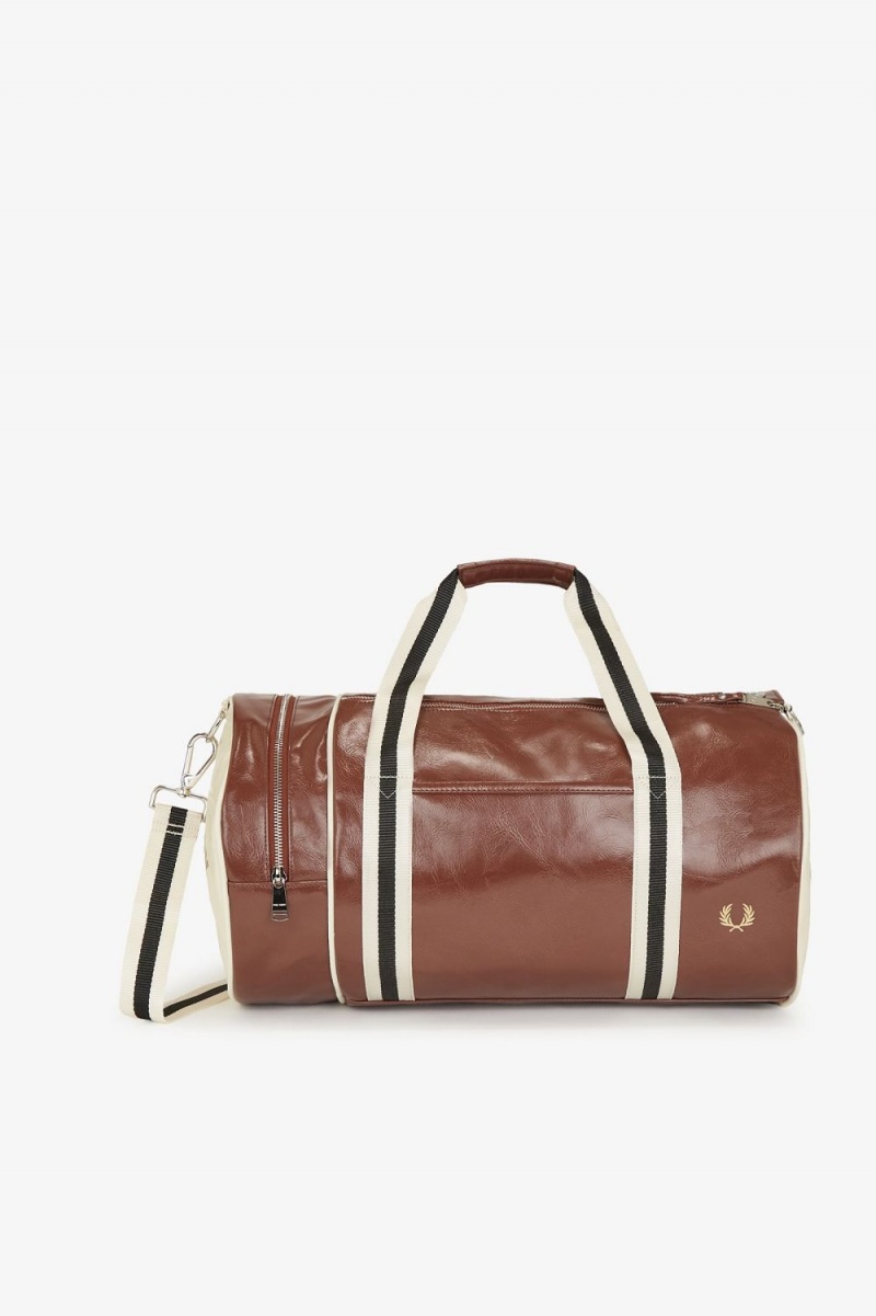 Fred Perry Classic Barrel Men's Bags Whisky Brown | CQXNY8516