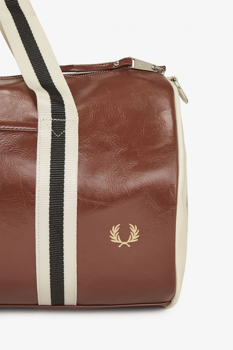 Fred Perry Classic Barrel Men's Bags Whisky Brown | CQXNY8516