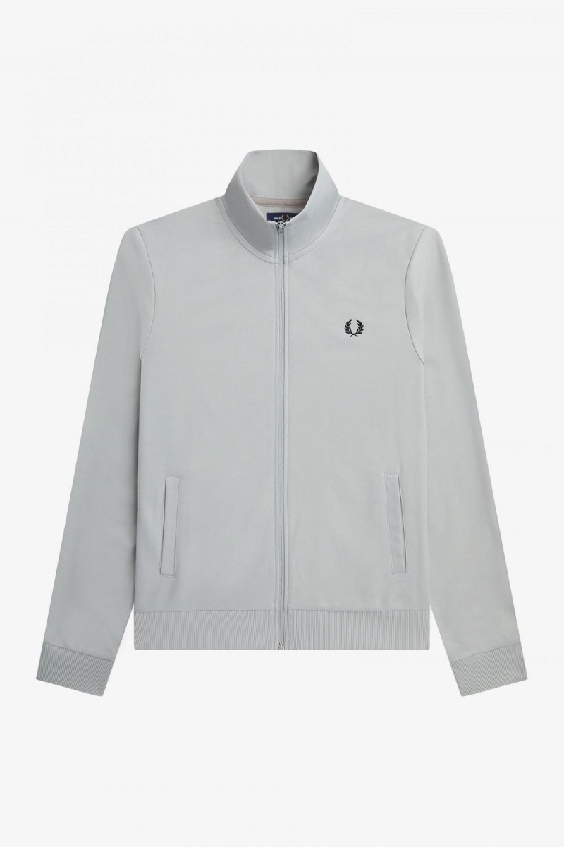 Fred Perry Classic Men's Track Jackets Grey | RASTM1670