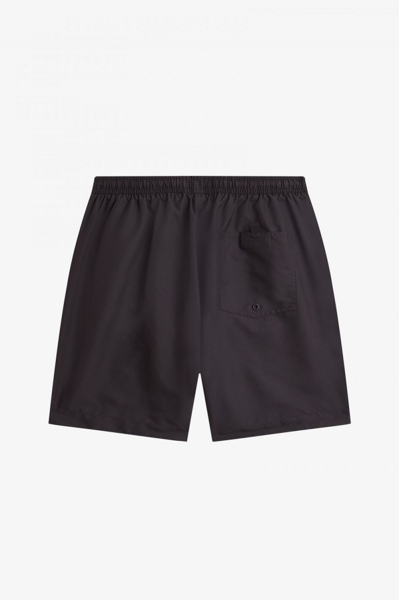 Fred Perry Classic Swim Men's Shorts Black | BTUHC8490