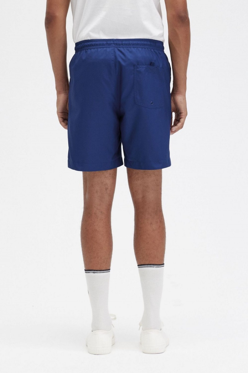 Fred Perry Classic Swim Men's Shorts French Navy | JTRPI4197