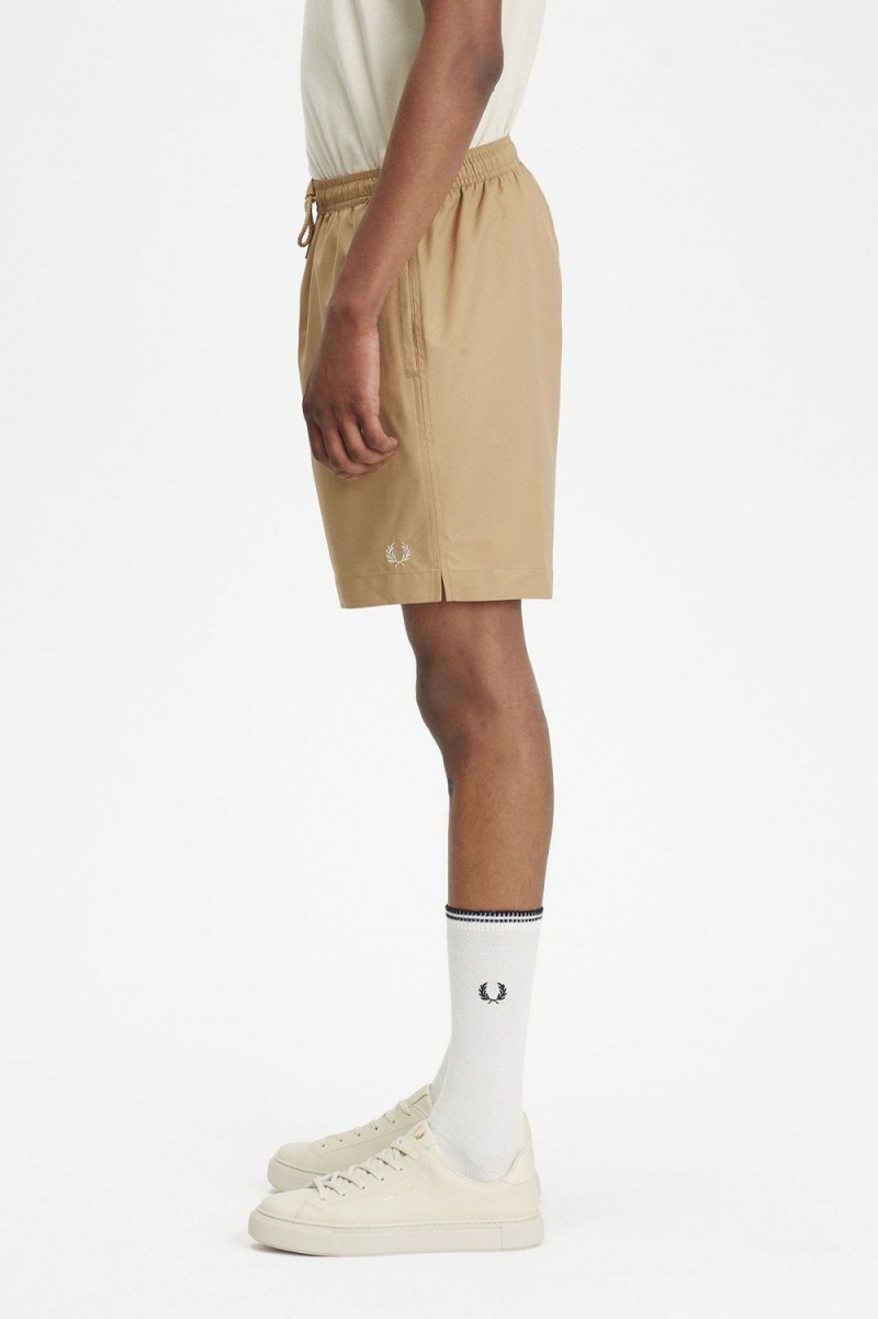 Fred Perry Classic Swim Men's Shorts Green | ZYNDK9105