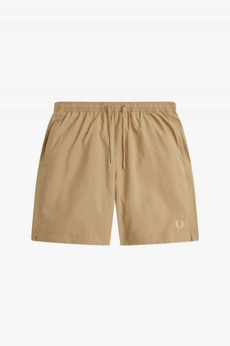 Fred Perry Classic Swim Men's Shorts Green | ZYNDK9105