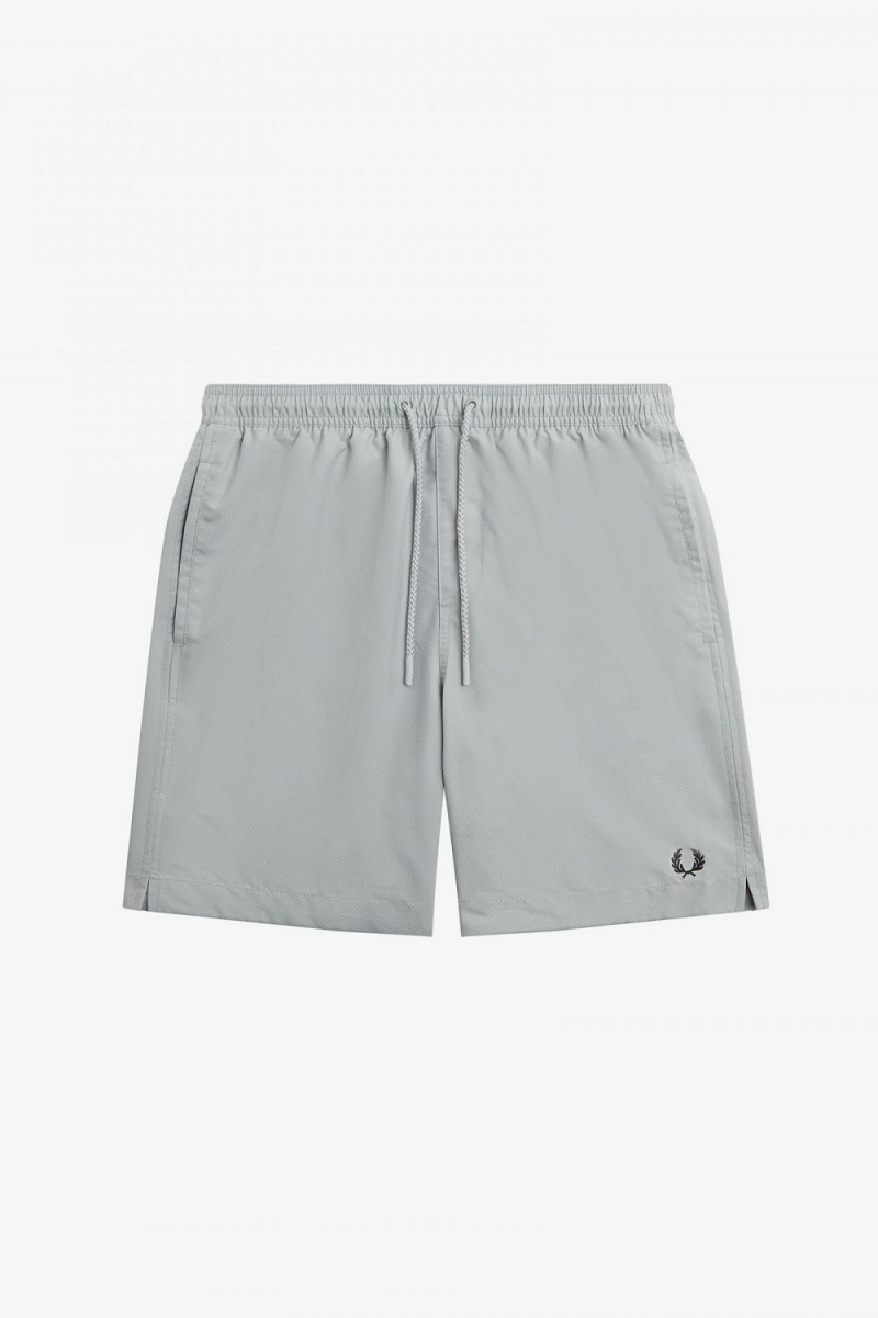 Fred Perry Classic Swim Men's Shorts Grey | IYUSG0175