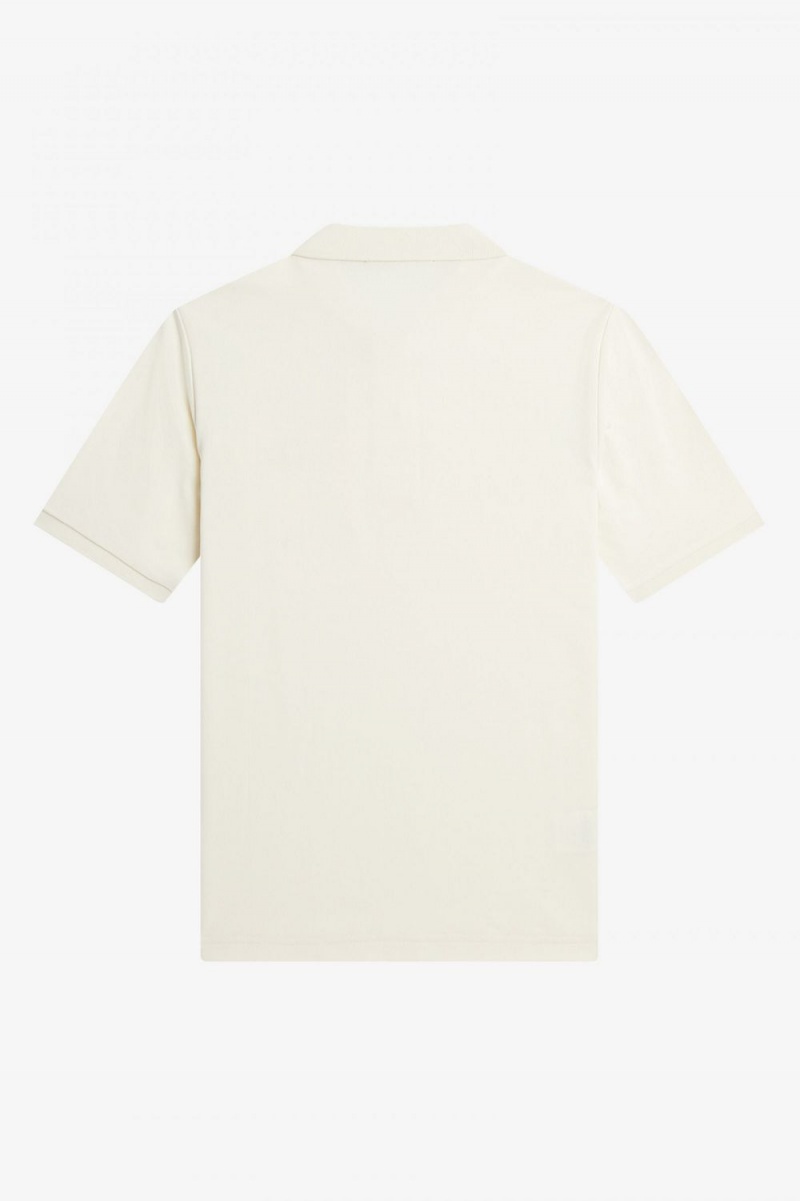 Fred Perry G6000 Women's Shirt Beige Black | TEYCU1459