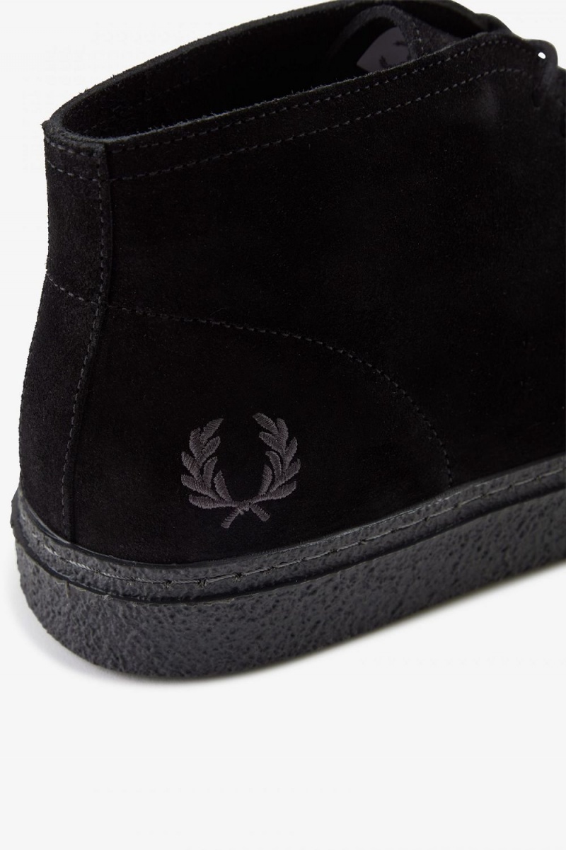 Fred Perry Hawley Men's Boots Black | SATGJ9482