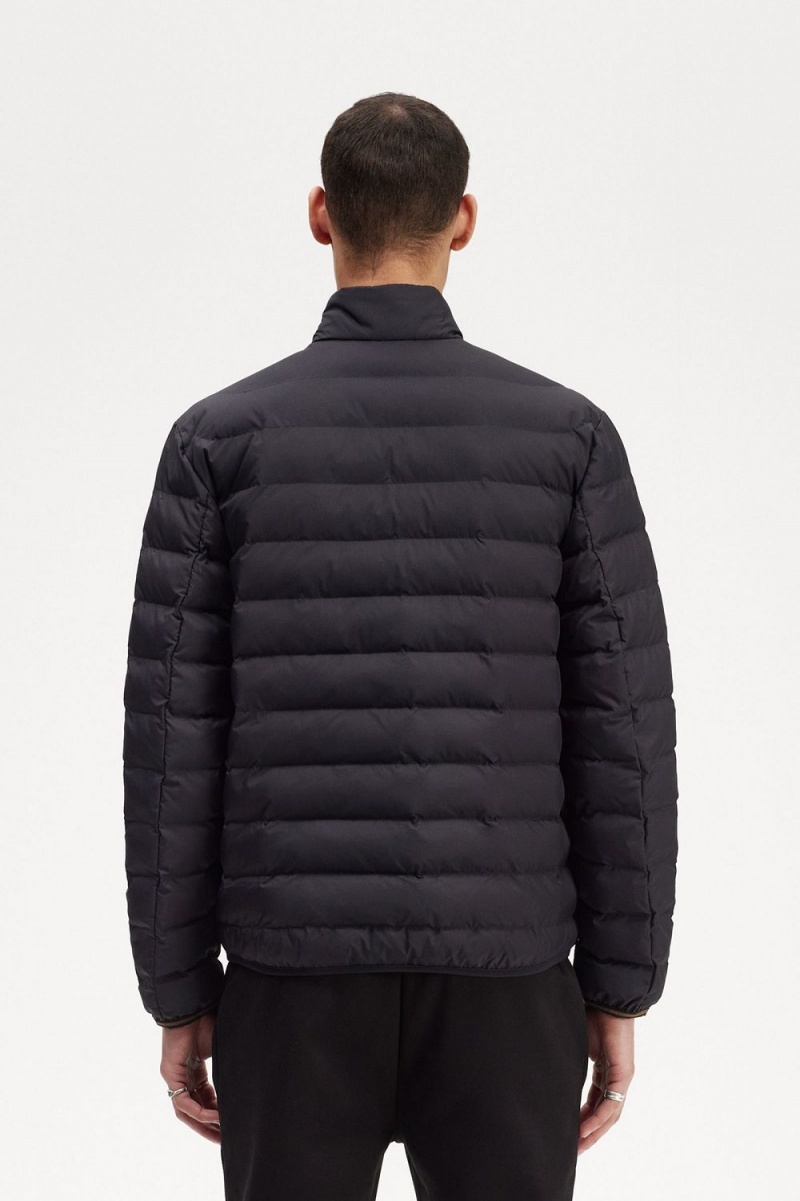 Fred Perry Insulated Men's Jackets Black | JYIDB8529