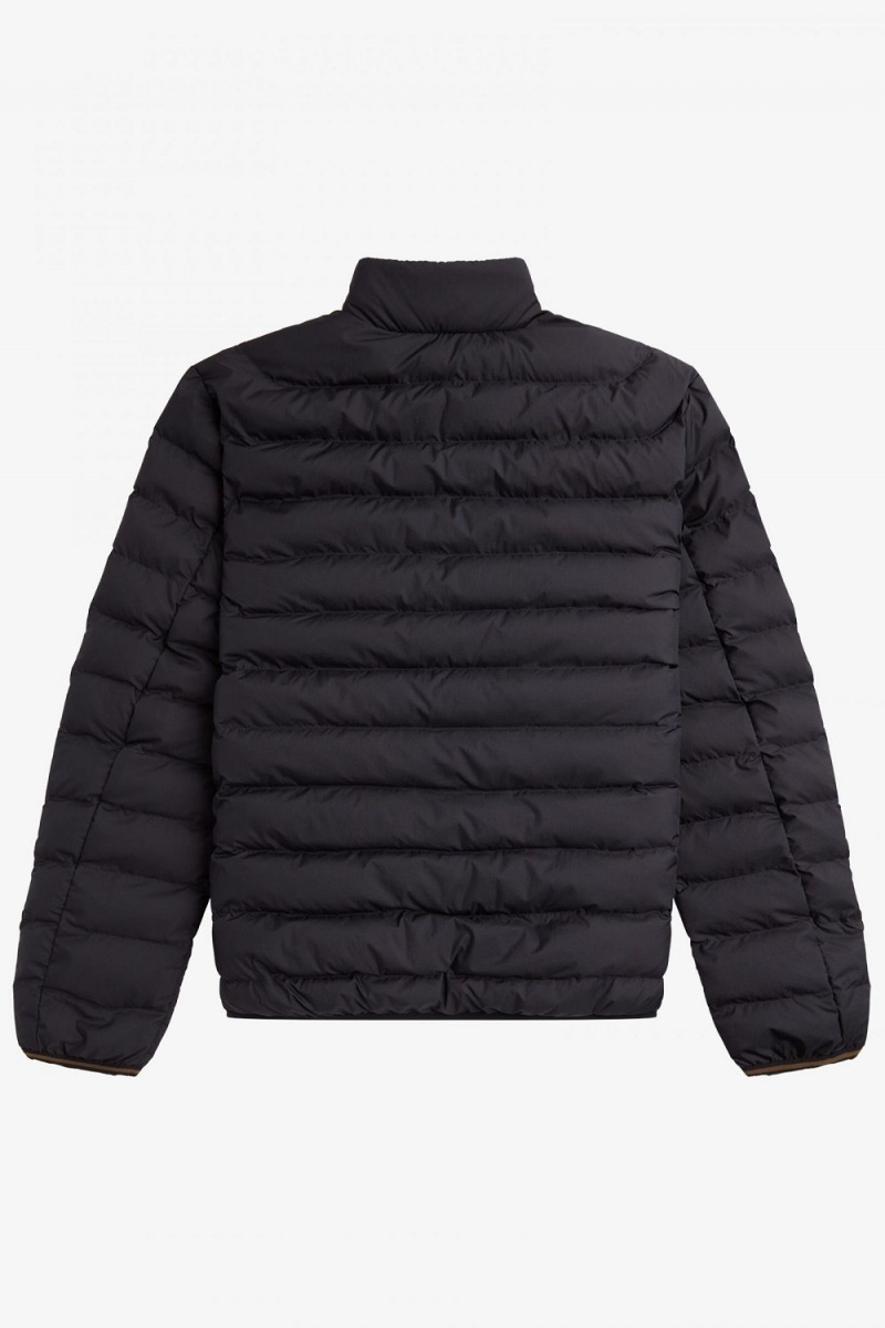 Fred Perry Insulated Men's Jackets Black | JYIDB8529