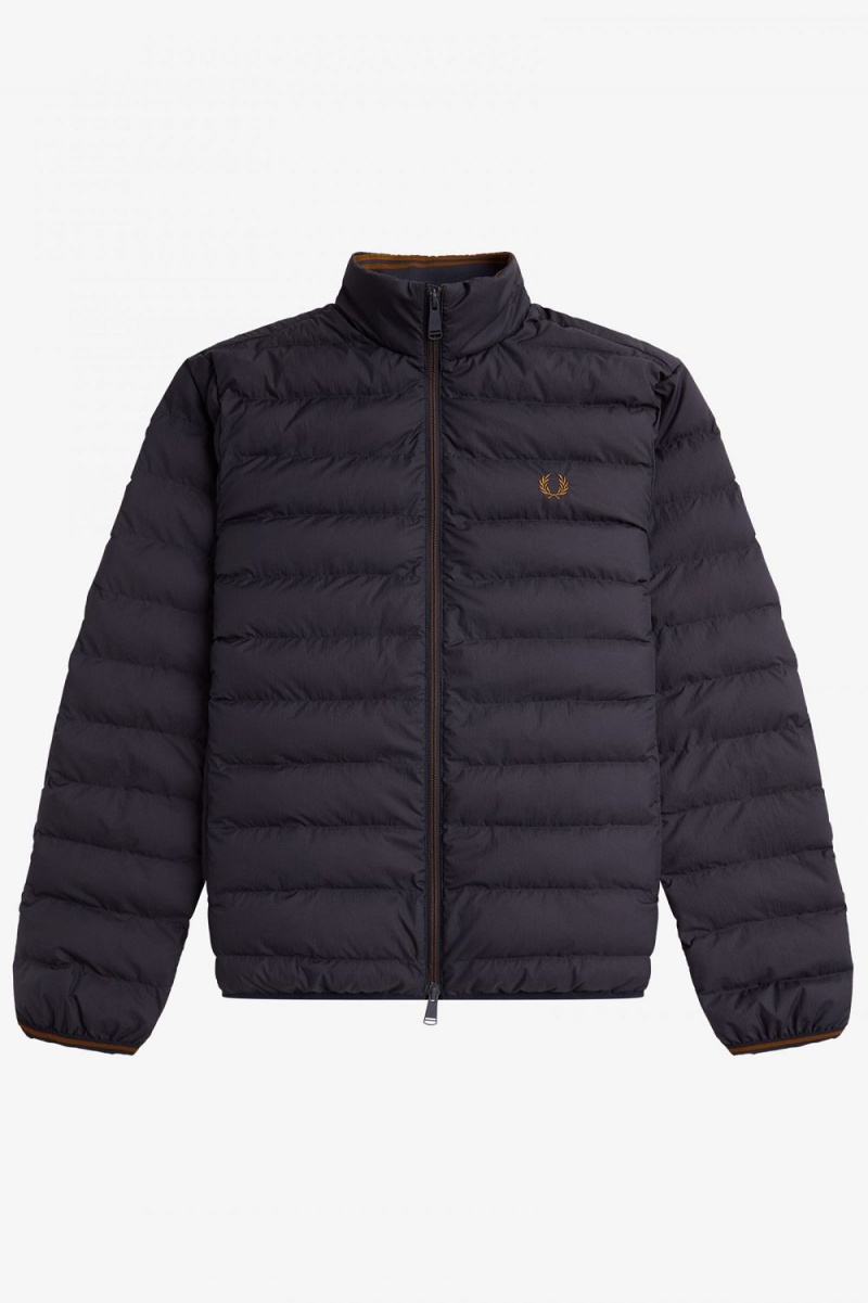 Fred Perry Insulated Men's Jackets Navy | OFQCL0984