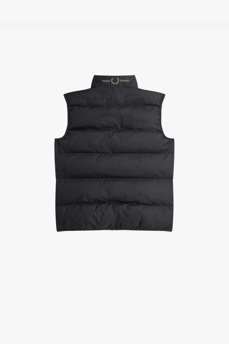 Fred Perry Insulated Men's Vest Anchor Grey | WHZPR0492