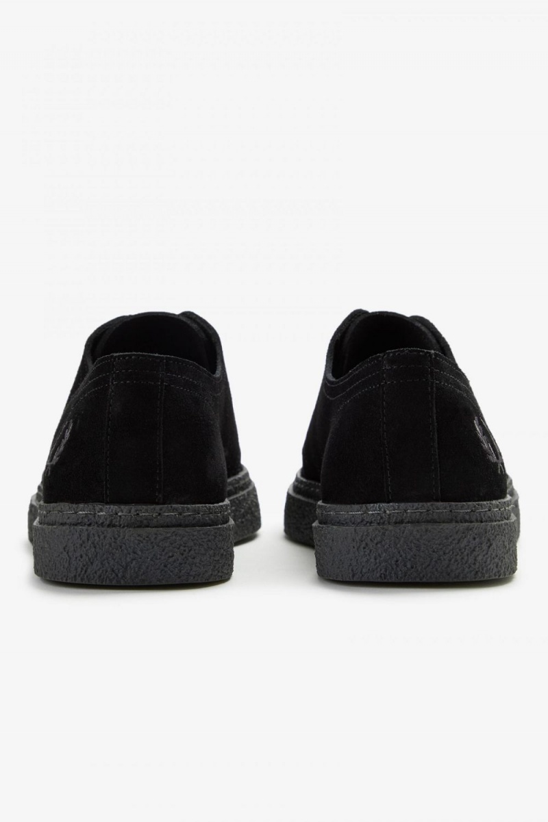 Fred Perry Linden Men's Plimsolls Black | WTQUM7291