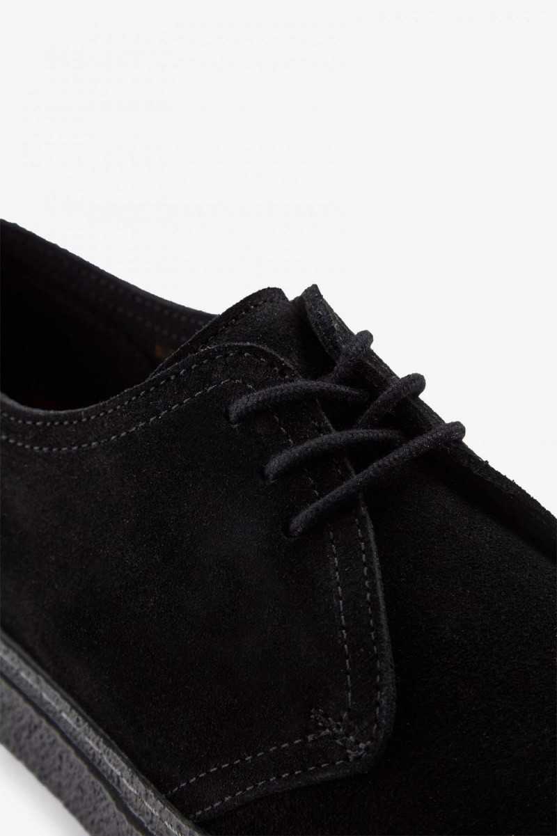 Fred Perry Linden Men's Plimsolls Black | WTQUM7291