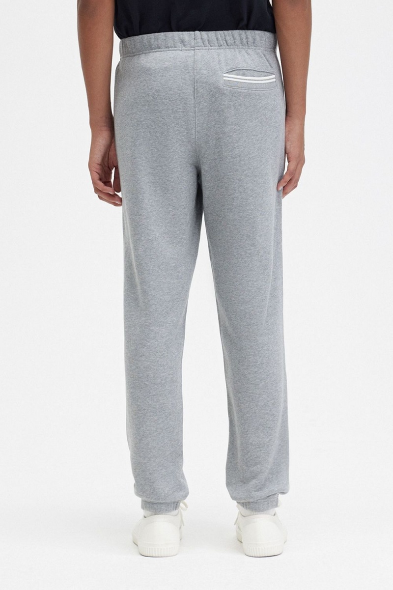 Fred Perry Loopback Sweat Men's Pants Grey | WVOSJ3014