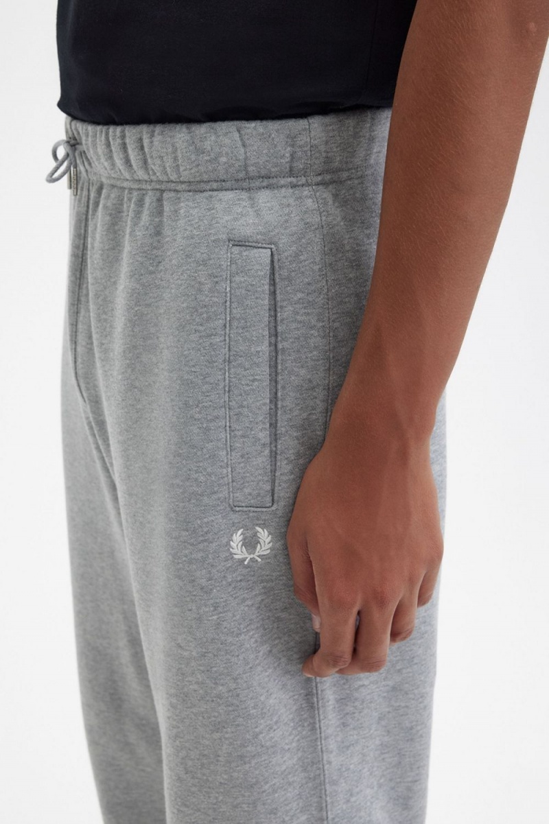 Fred Perry Loopback Sweat Men's Pants Grey | WVOSJ3014