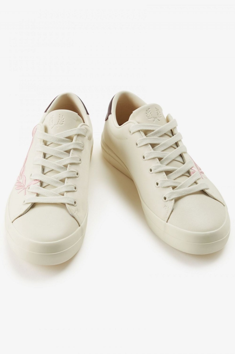 Fred Perry Lottie Women's Tennis Shoes Beige | AKSQO4029