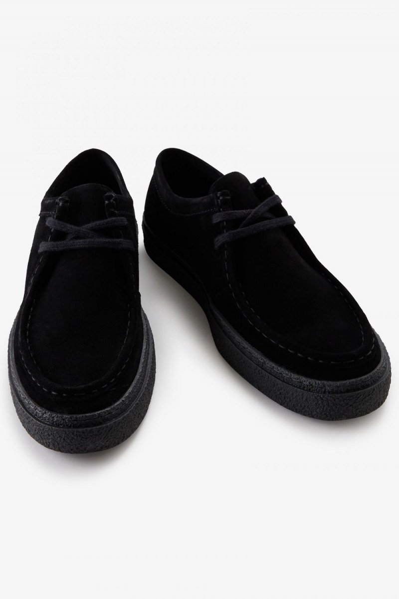 Fred Perry Low Dawson Men's Loafers Black | UWHST5694