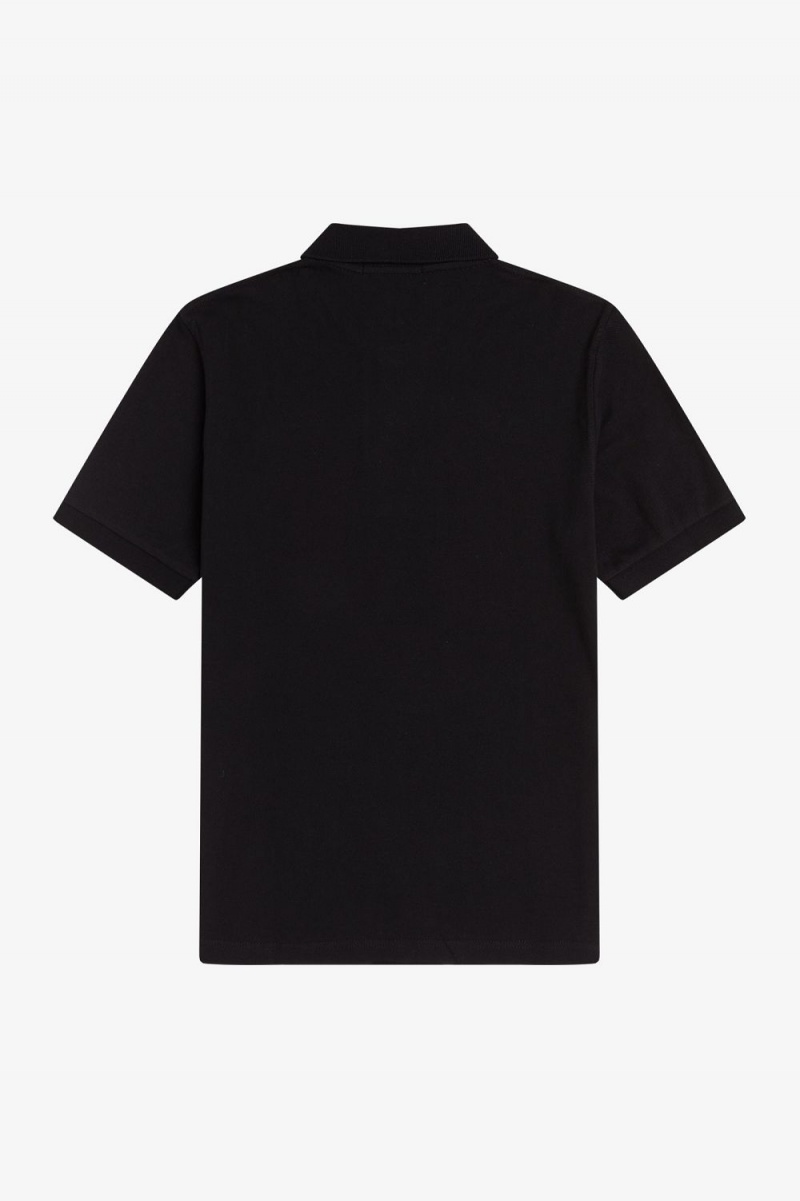 Fred Perry M3 Men's Shirt Black Champagne | FUVTS2956