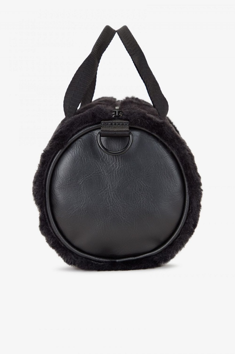 Fred Perry Mini Barrel Women's Bags Black | NFWEB0829