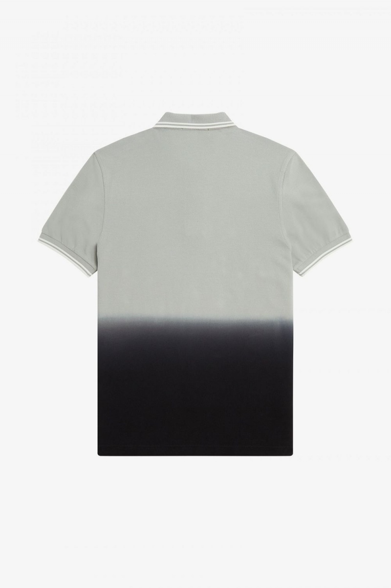 Fred Perry Ombre Men's Shirt Grey | WBVCU6215