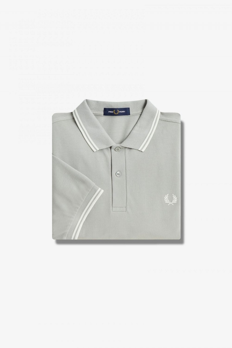 Fred Perry Ombre Men's Shirt Grey | WBVCU6215