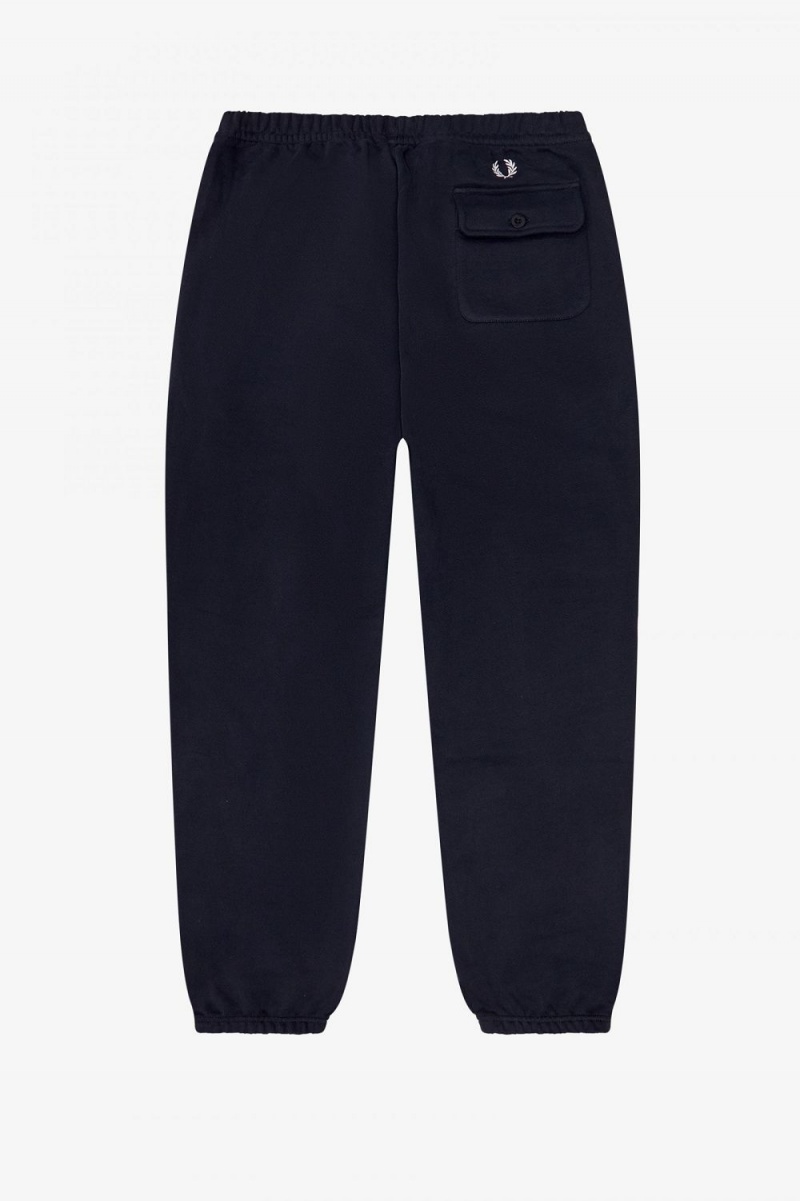 Fred Perry Pocket Detail Sweat Men's Pants Navy | MXFAH4507