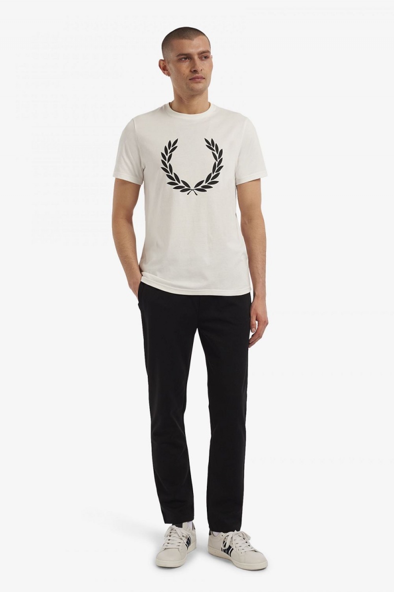 Fred Perry Reverse Tricot Track Men's Pants Black | EIKFL1354