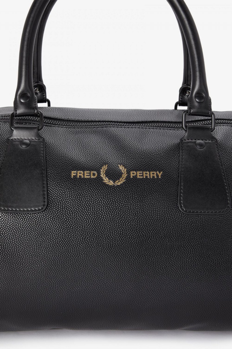 Fred Perry Scotch Grain Barrel Men's Bags Black | LKTIR1768