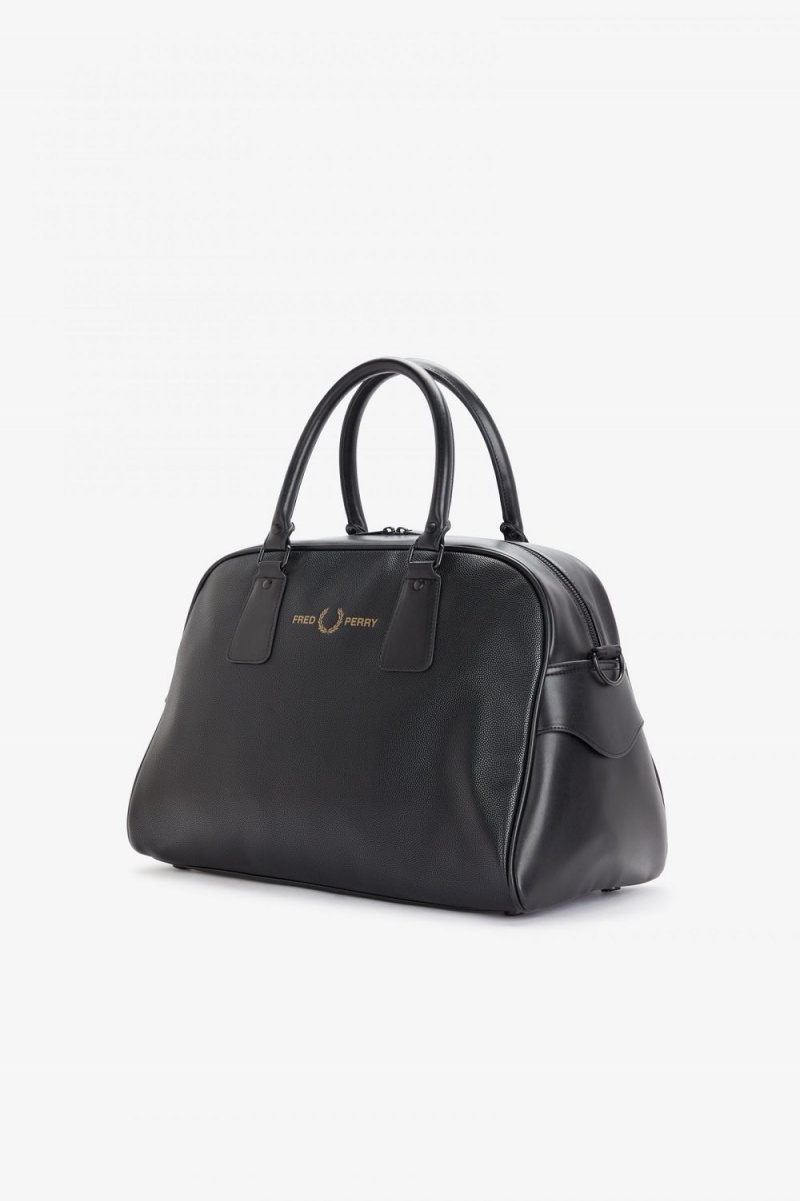 Fred Perry Scotch Grain Grip Women's Bags Black | ZAERW7802