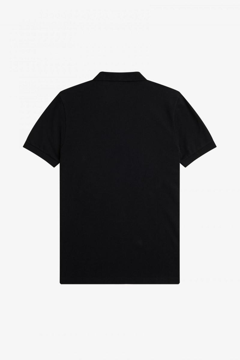 Fred Perry Skull Men's Shirt Black | UIBQP7269