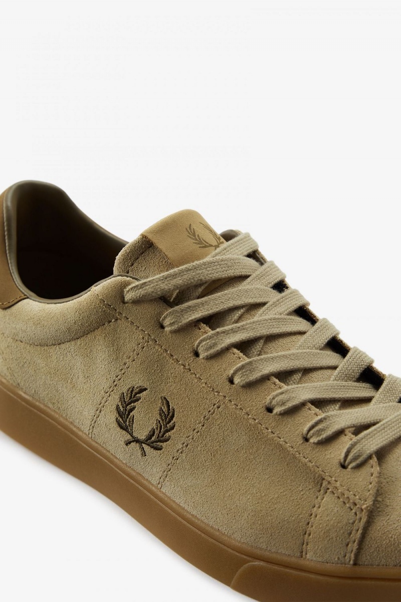 Fred Perry Spencer Men's Tennis Shoes Green | VDTOP3279