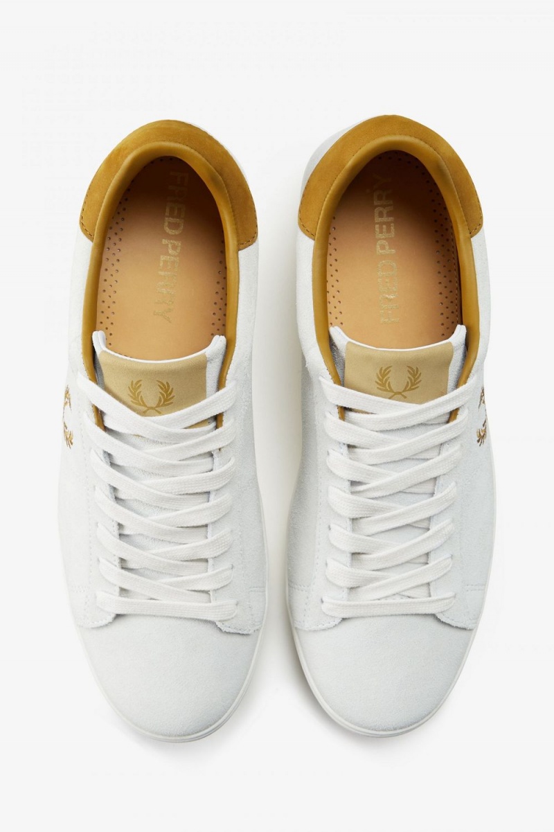 Fred Perry Spencer Men's Tennis Shoes White | YSTKB8129