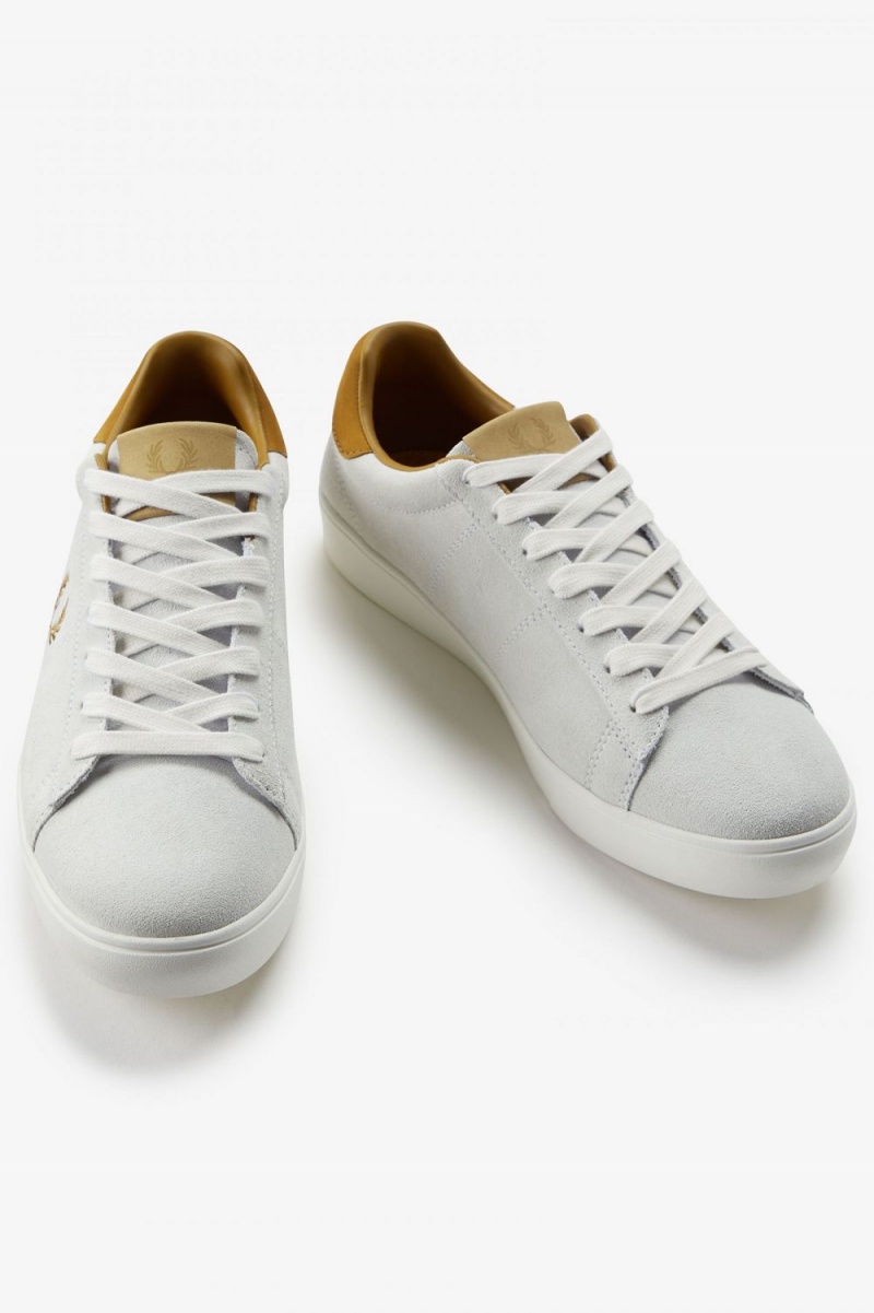 Fred Perry Spencer Men's Tennis Shoes White | YSTKB8129