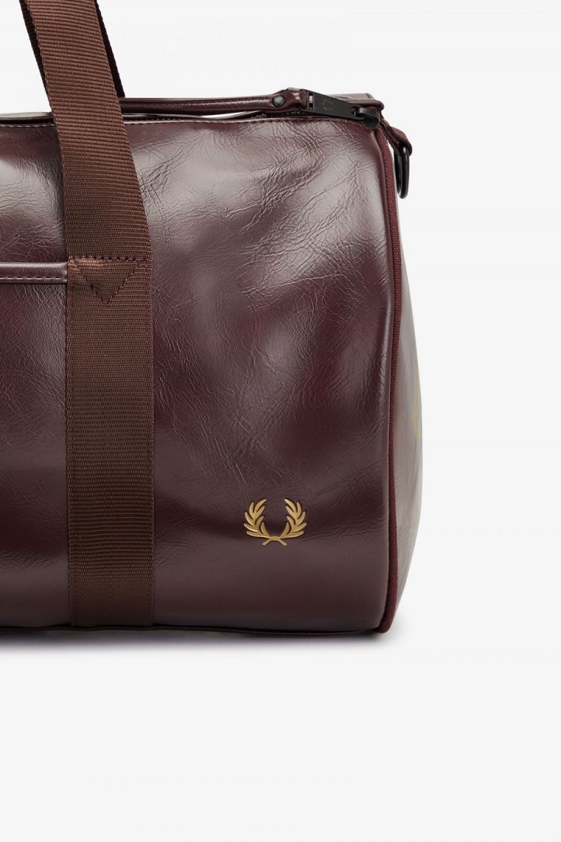 Fred Perry Tonal Barrel Men's Bags Brown | LJOHX7823