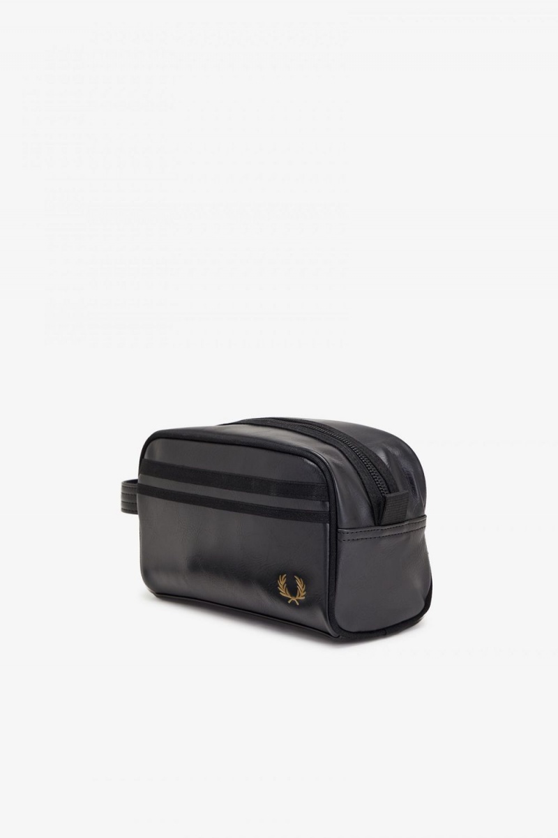 Fred Perry Tonal Wash Men's Bags Black | IMOBR5213