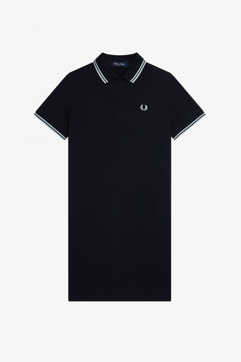 Fred Perry Twin Tipped Women's Dress Navy | OZYHX9460